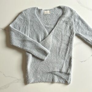 Fuzzy Gray Sweater